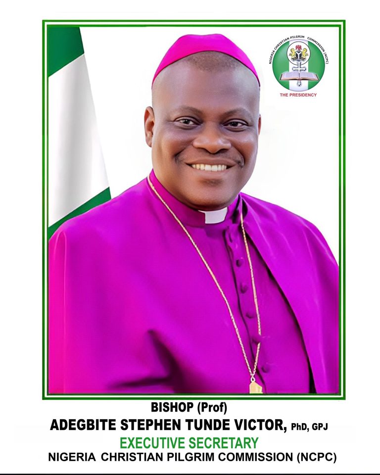 NCPC Chief Boss, Bishop Adegbite Visits Israel, Jordan …to commence airlift of intending pilgrims on 22nd December 2024