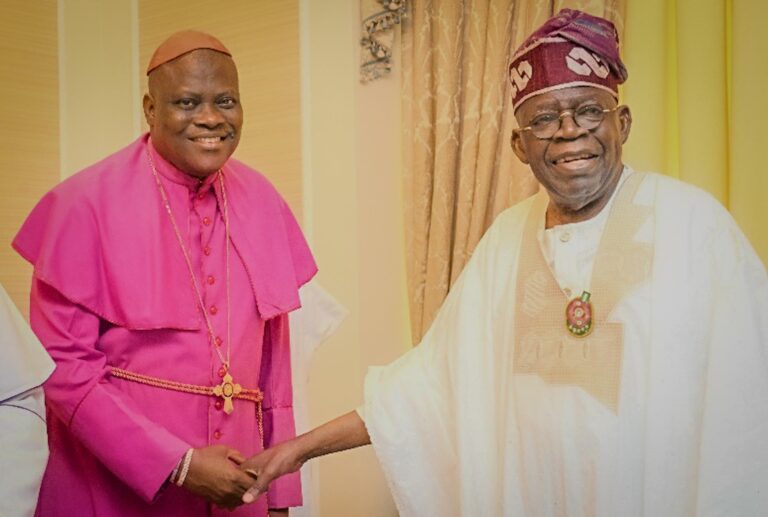 NCPC BOSS, Bishop Adegbite Felicitates with President Tinubu at 74