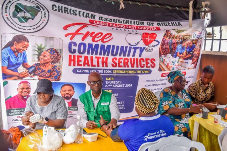 CAN, Lagos Island East Reaches Out to it’s Community